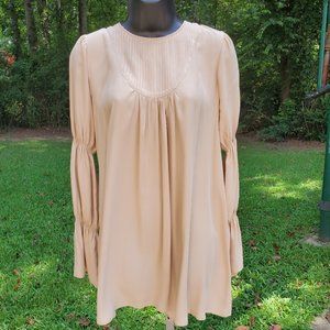 Aiko 100% Silk Tunic Blouse